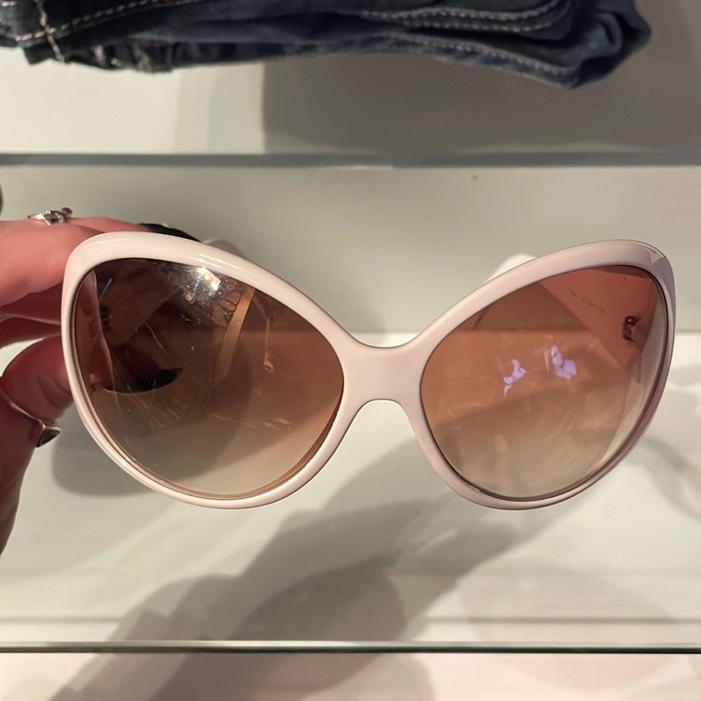 White Fendi sunglasses